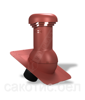 WirPlast W-01 Wirovent Standard Pro для битумной черепицы при монтаже кровли Ф125mm, фото 2