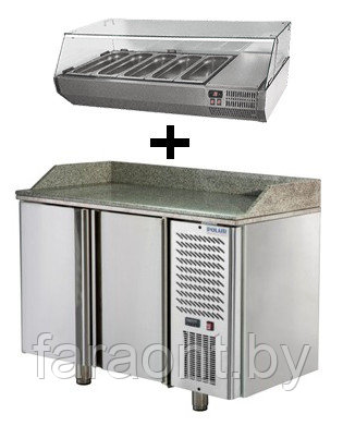 Комплект Polair TM2GNpizza-G+VT2v-G
