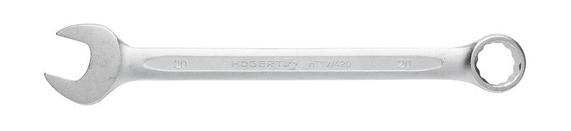 Ключ комбинированный 20 мм, сталь CrV, DIN 3113 HOEGERT HT1W420