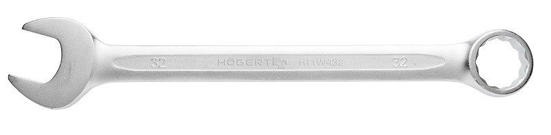 Ключ комбинированный из стали CrV, 32 мм, DIN 3113 HOEGERT HT1W432