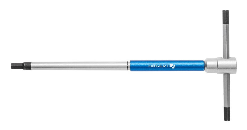 Ключ 6-гранный 5х180мм, с Т-образной рукояткой HOEGERT HT1W845