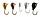 Мормышка вольфрамовая "Капля" цвет золото 3.0 мм, 0.42 гр., фото 2