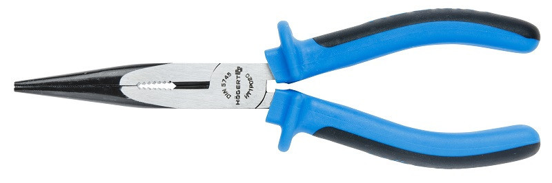 Длинногубцы прямые 200 мм HOEGERT HT1P020