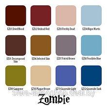 Набор пигмента для тату от Eternal "Ink ZOMBIE Tattoo Color Set"  1 унция (12 цветов)