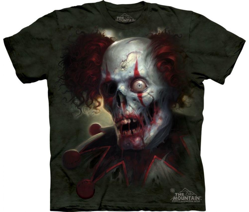 Зомби клоун 3d футболки the mountain