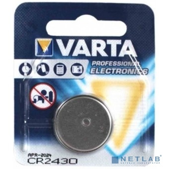 Элемент питания VARTA Lithium CR2430/1BP 1/10