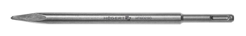 Зубило пикообразное SDS+, 4 x 14 x 250 мм HOEGERT HT6D280