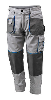 Рабочие брюки серые, размер M HOEGERT HT5K277-M