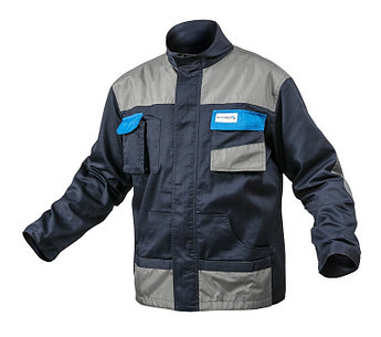 Куртка рабочая темно-синяя, размер XL HOEGERT HT5K281-XL