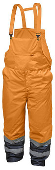 Комбинезон утепленный, светоотражающий, размер S (оранжевый) HOEGERT HT5K251-S