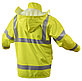 Куртка-дождевик светоотражающая, размер 2XL (желтая) HOEGERT HT5K263-2XL, фото 2