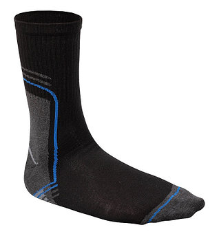 Длинные носки черный-графита-синий 39/40 HOEGERT HT5K451-39-40