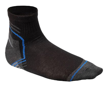 Короткие носки черный-графита-синий 39/40 HOEGERT HT5K452-39-40