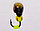 Мормышка вольфрамовая "Капля" с бисером и коронкой 3.0 мм, 0.45 гр., фото 2