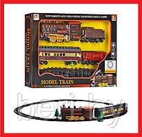 PYK8 Детская Железная дорога Model Train, свет, звук, дым