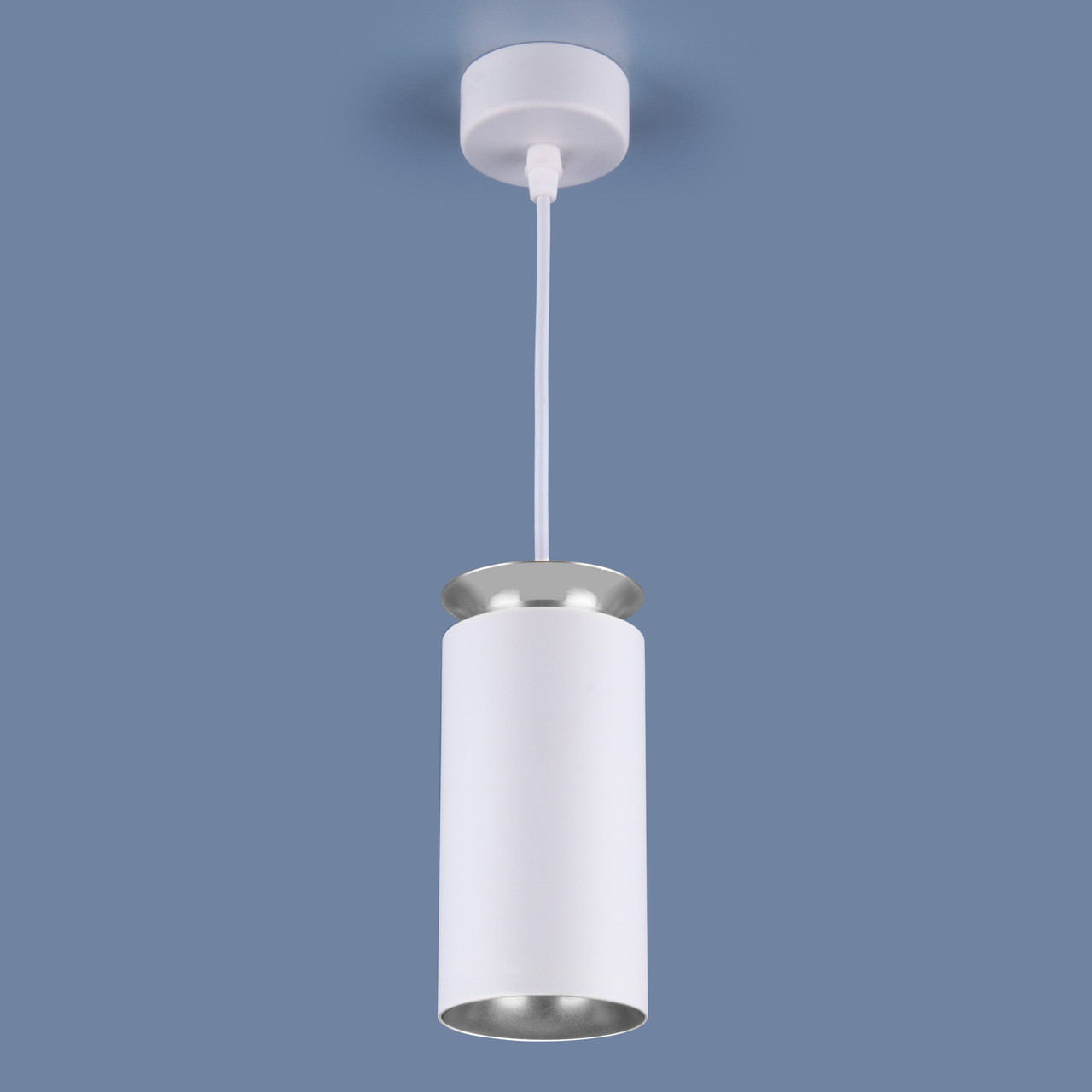 Накладной точечный светильник DLS021 9+4W 4200К белый матовый/серебро