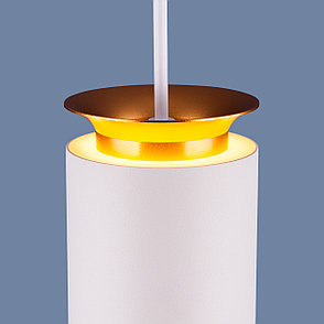 Накладной точечный светильник DLS021 9+4W 4200К белый матовый/золото, фото 2