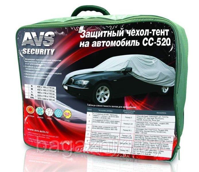 Защитный чехол-тент на автомобиль AVS 520W (L)