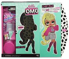 Кукла Lol OMG Lady Diva - Лол Омг Леди Дива 559788 (дефект упаковки)