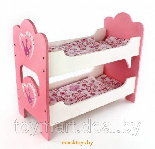 Кроватка деревянная двухспальная "Корона", Mary Poppins 67116