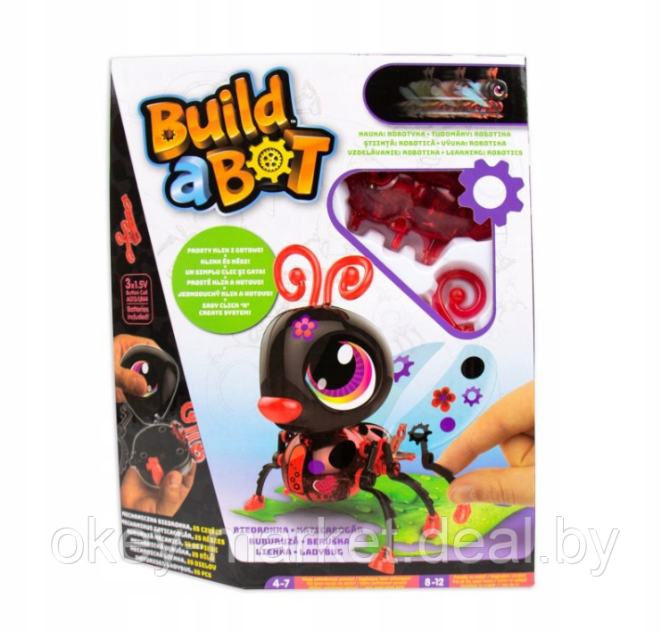 Сборная модель интерактивной игрушки Build a Bot - Божья коровка 170679 - фото 1 - id-p113055995