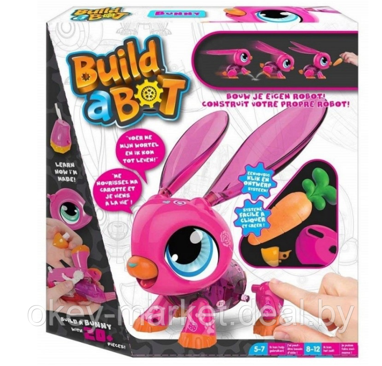 Сборная модель интерактивной игрушки Build a Bot - Кролик с аксессуаром 170181 - фото 2 - id-p113060582