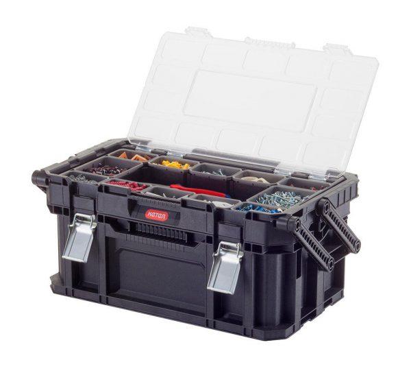 Ящик для инструментов Keter Connect Canti Tool Box 22", черный - фото 2 - id-p112191862