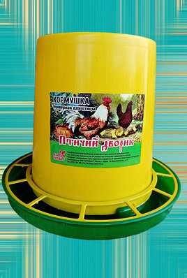 Бункерные и лотковые кормушки для кур