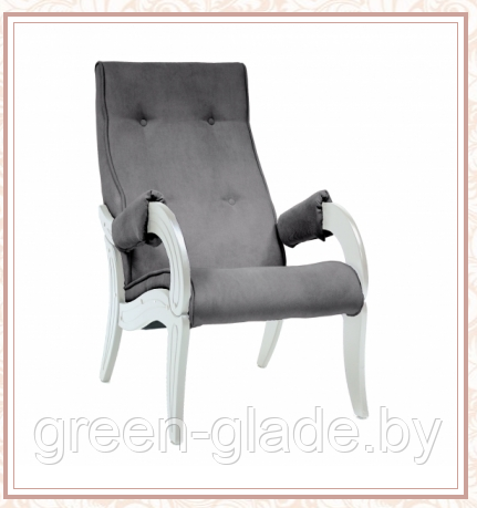 Кресло для отдыха модель 701 каркас Дуб шампань ткань Verona Antrazite Grey