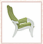 Кресло для отдыха модель 701 каркас Дуб шампань ткань Verona Apple Green, фото 2