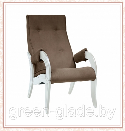 Кресло для отдыха модель 701 каркас Дуб шампань ткань Verona Brown