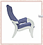 Кресло для отдыха модель 701 каркас Дуб шампань ткань Verona Denim Blue, фото 2