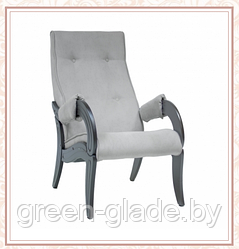 Кресло для отдыха модель 701 каркас Венге ткань Verona Light Grey