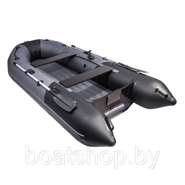 Надувная моторно-килевая лодка Таймень NX 3200 НДНД "Комби" графит/черный - фото 3 - id-p113087714