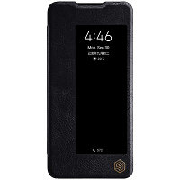 Кожаный чехол Nillkin Qin Leather Case Черный для Huawei Mate 30