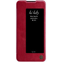 Кожаный чехол Nillkin Qin Leather Case Красный для Huawei Mate 30