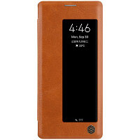 Кожаный чехол Nillkin Qin Leather Case Коричневый для Huawei Mate 30 Pro