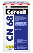 Ceresit CN 68. Самонивелирующаяся смесь на комбинированном вяжущем