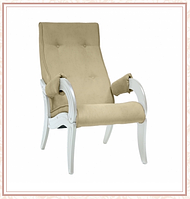 Кресло для отдыха модель 701 каркас Дуб шампань ткань Verona Vanilla