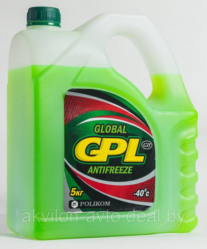 Автожидкость охлаждающая Антифриз GPL G11 (зеленый 5кг) - фото 1 - id-p58893558