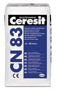 Ceresit CN 83. Быстротвердеющая смесь. 25кг