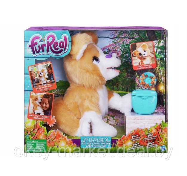 Интерактивная игрушка Hasbro FurReal Friends Щенок Лекси A7175 - фото 1 - id-p113103059