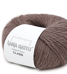 Пряжа Lana Gatto Class (80% меринос 20% ангора) цвет 5226 тёмный беж