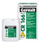 Ceresit CR 166. Эластичное гидроизоляционное покрытие. 8л+24 кг, фото 2