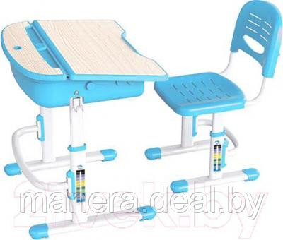 Комплект детской мебели (парта+стул) синий Sundays C301 (SUN)