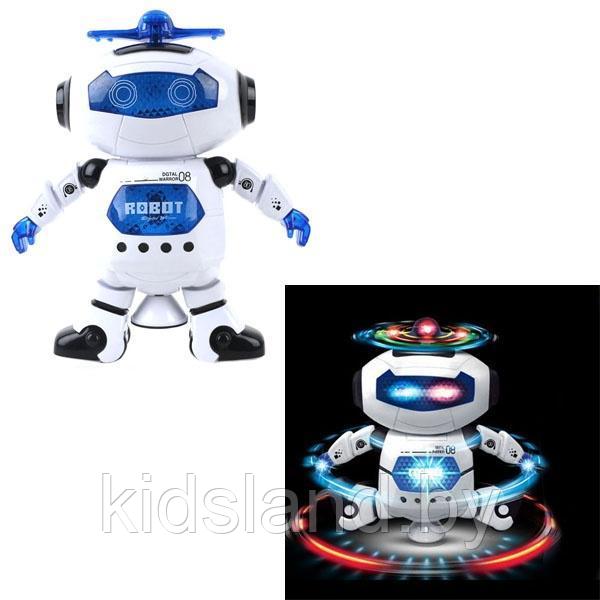 Интерактивный танцующий робот DANCING ROBOT (свет, звук), арт.99444-2