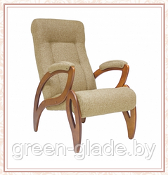 Кресло для отдыха модель 51 каркас Орех ткань Мальта-03