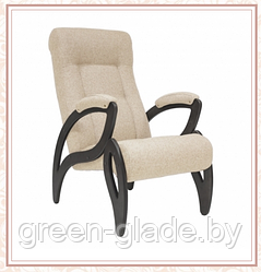Кресло для отдыха модель 51 каркас Венге ткань Мальта-01