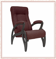 Кресло для отдыха модель 51 каркас Венге ткань Мальта-15