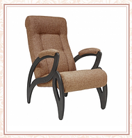 Кресло для отдыха модель 51 каркас Венге ткань Мальта-17